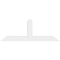 Ekena Millwork Portland Architectural Grade PVC Gable Bracket, 72"W x 27"H x 4"D x 6"F, 9/12 Pitch GBP072X27X0406POR00 - alternate 3